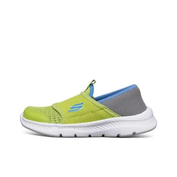 Skechers Comfy Flex 2.0 Slip Resistant Cushioning Abrasion Resistant Kids Lifestyle Shoes Lemon Teenagers