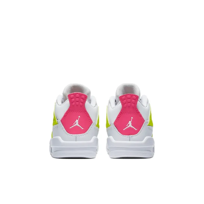 Jordan 4 Retro White Lemon Pink TD-4