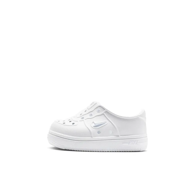 Nike Air Force 1 Lightweight Low Top Toddler Shoes White Infant And Toddler-0