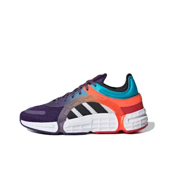 Adidas Originals Sonkei Shock Absorbers Casual Shoes Purple Orange Blue Teenagers