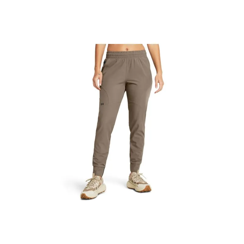 Under Armour Unstoppable Knitted Sports Pants Women's Brown-3
