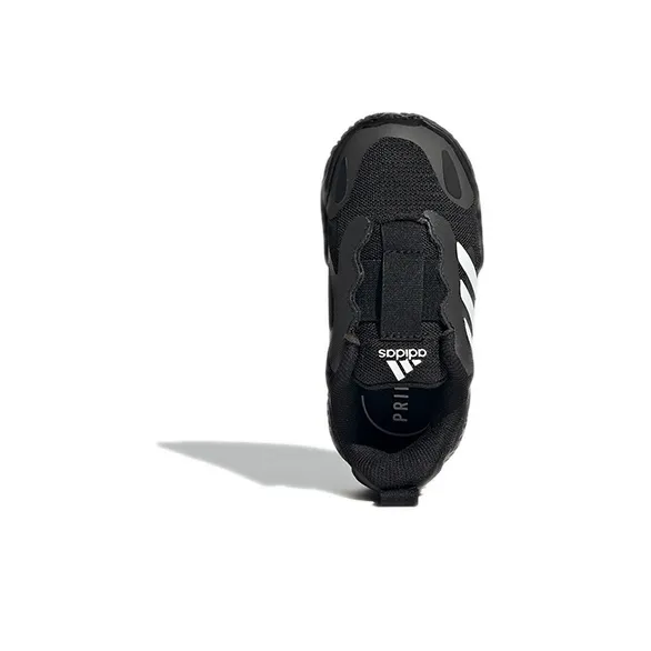 Adidas 4Uture Rnr AC I Anti Slip Wear Resistant Low Top Running Shoes Black White Infant And Toddler-3