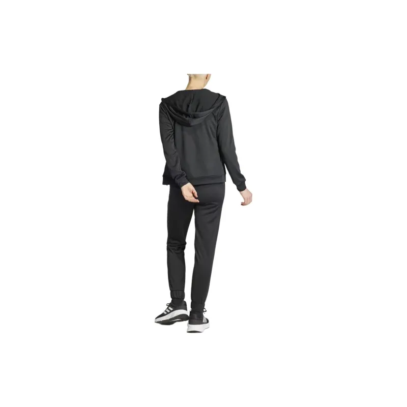 Adidas W LINEAR TS Casual Suit Women's Black-2