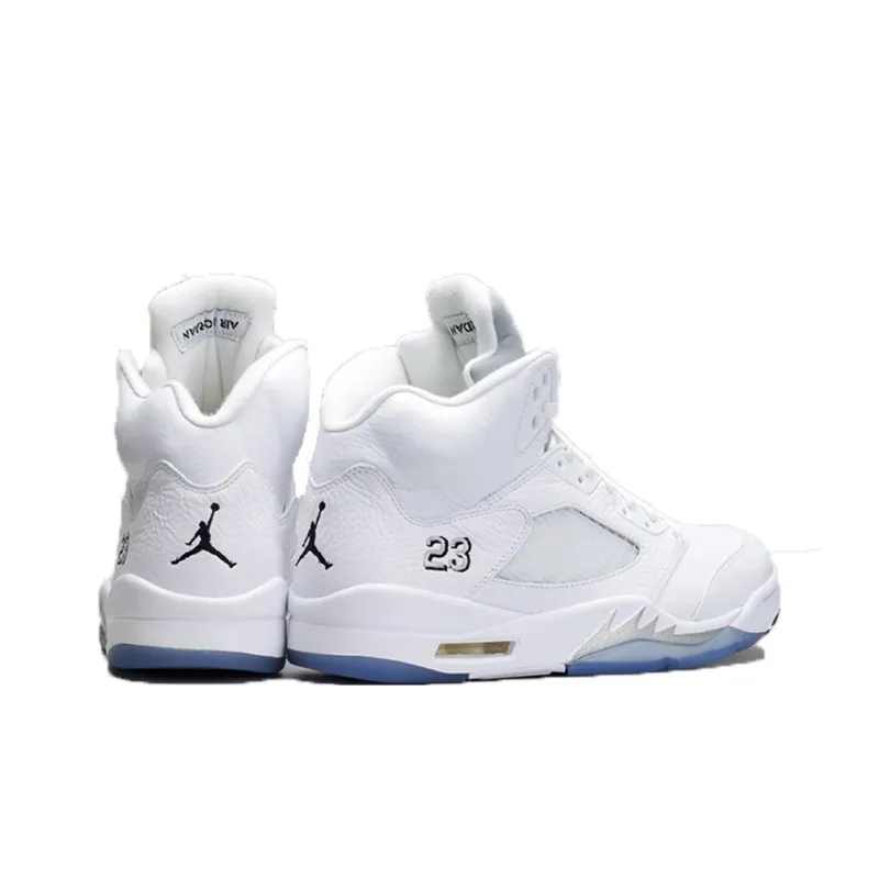 Jordan 5 Retro Metallic White 2015 GS-4