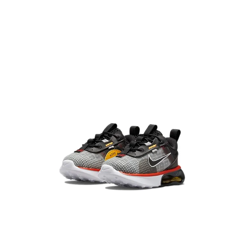 Nike Air Max 2021 Low Top Toddler Shoes Gray Black Yellow Infant And Toddler-2