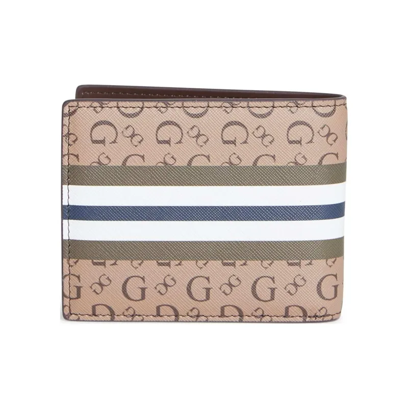 GUESS Artificial Leather Wallet Men's Brown-1