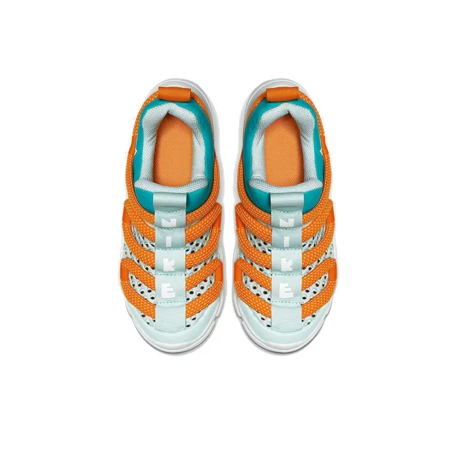 Nike Novice BR BP Slip Resistant Shock Absorbers Low Top Kids Lifestyle Shoes Light Cyan Children Aged 3 7 Years Old-2