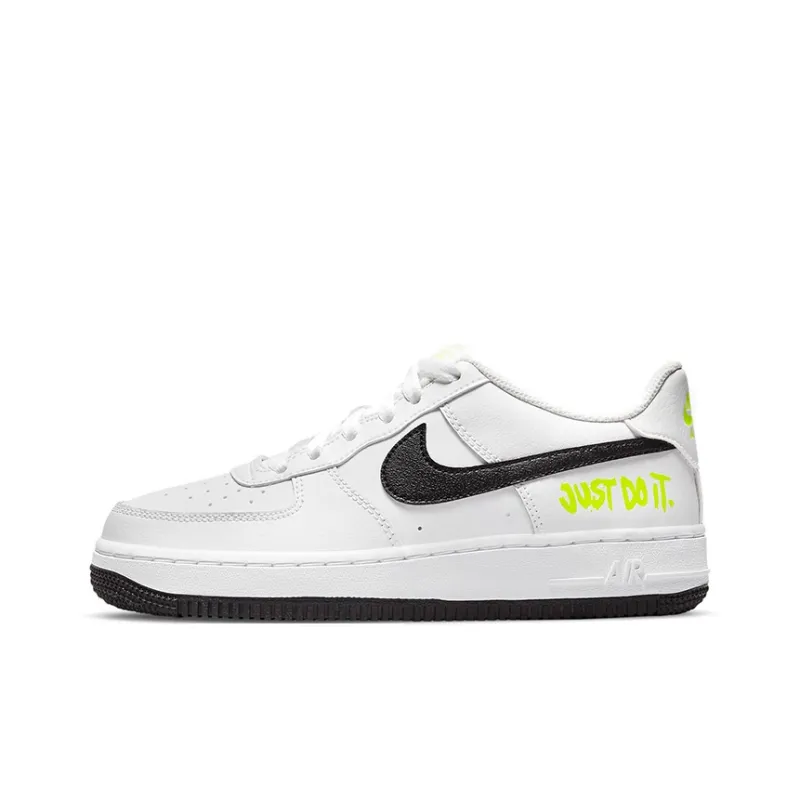 Nike Air Force 1 Low Just Do It White Volt GS-0
