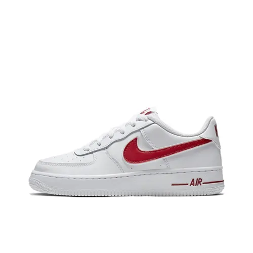 Nike Air Force 1 Low White Gym Red GS