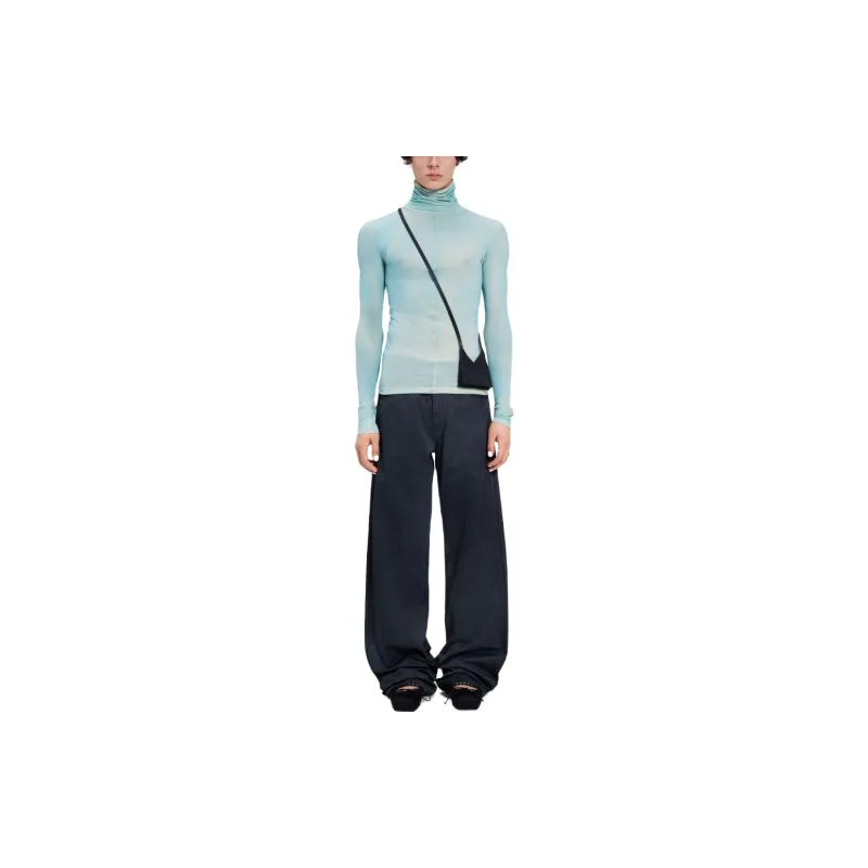MM6 Maison Margiela High neck T shirt-1