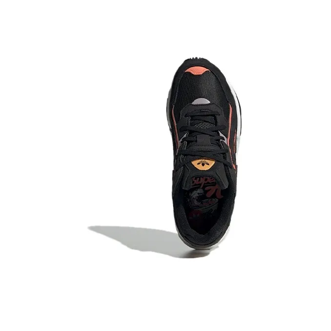 Adidas Originals Yung 96 Yung 96 Chasm J Low Top Sports Casual Shoes Black Teenagers-4