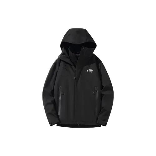 SAIQI Warm Water-Resistant Water-Repellent Windproof Windbreaker Jacket Unisex