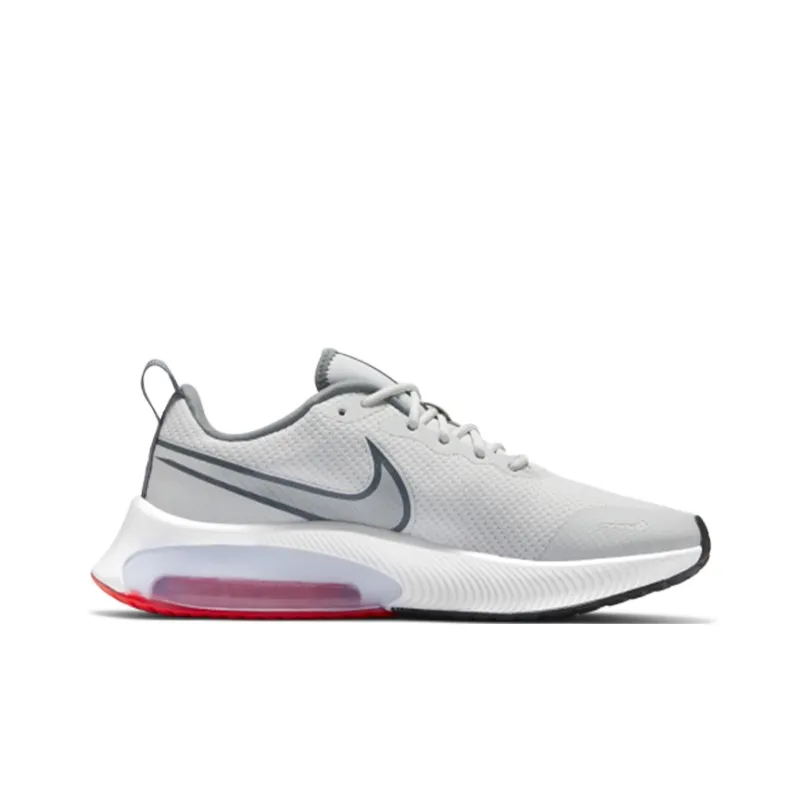 Nike Air Zoom Arcadia Cushioning Anti-Slip Wear-Resistant Breathability Low-Top Kids' Running Shoes Gray Pink Teenagers-1