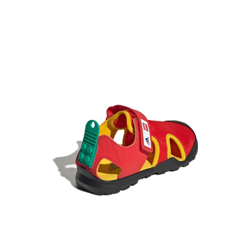 LEGO x Adidas Captain Toey Low Top Children's Sandals Red Kids'-3