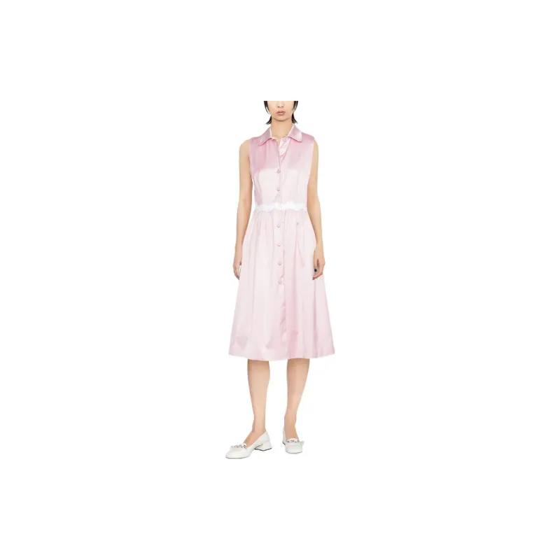 MOSCHINO Sleeveless Dresses Women's Rose Pink-1
