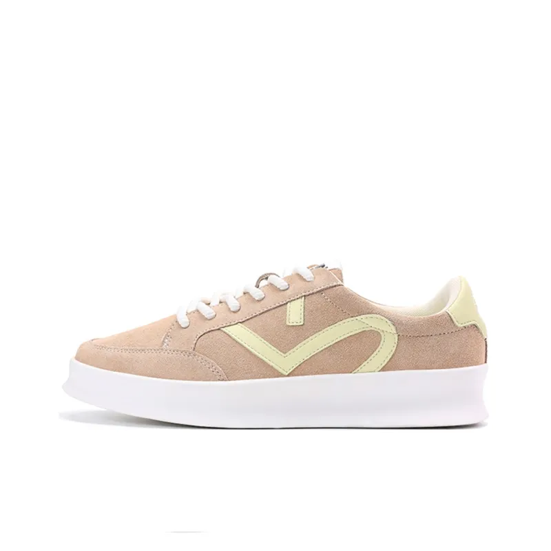 Road Mate Slip Resistant Cushioning Low Top Skateboard Shoes Women's Ecru-0