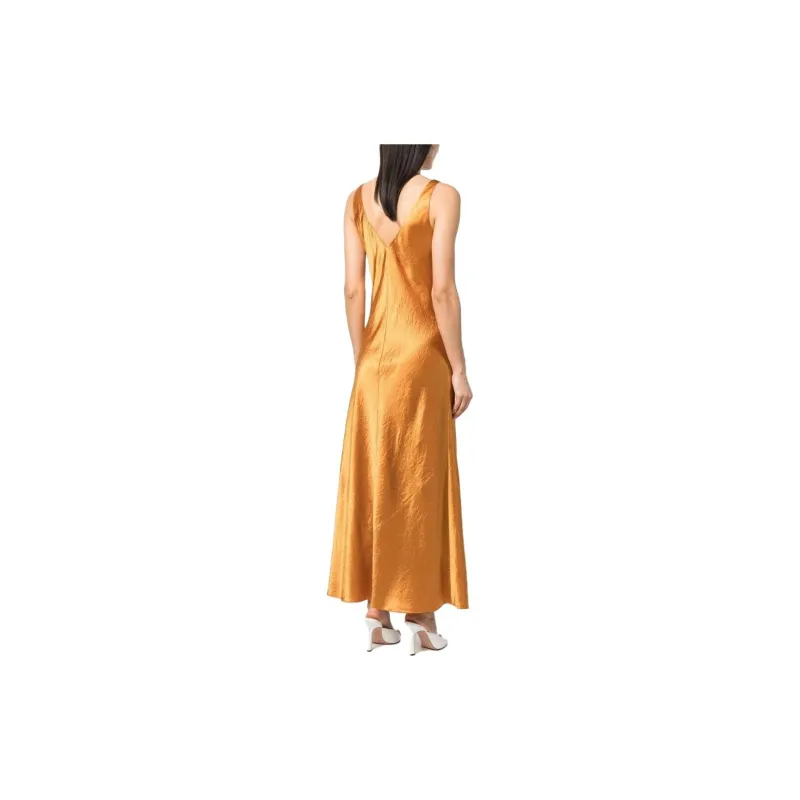 VINCE Slip Dresses Women's Yellow-1