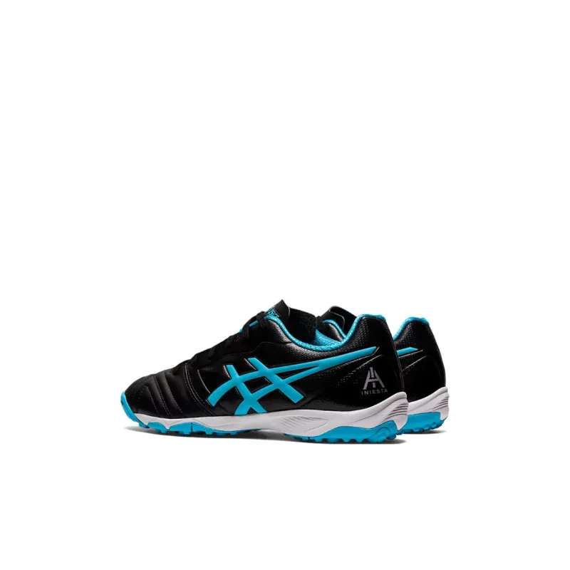 Asics Ultrezza Series AI GS TF Anti-Slip Wear-Resistant Low-Top Kids' Running Shoes Black Blue Kids'-3