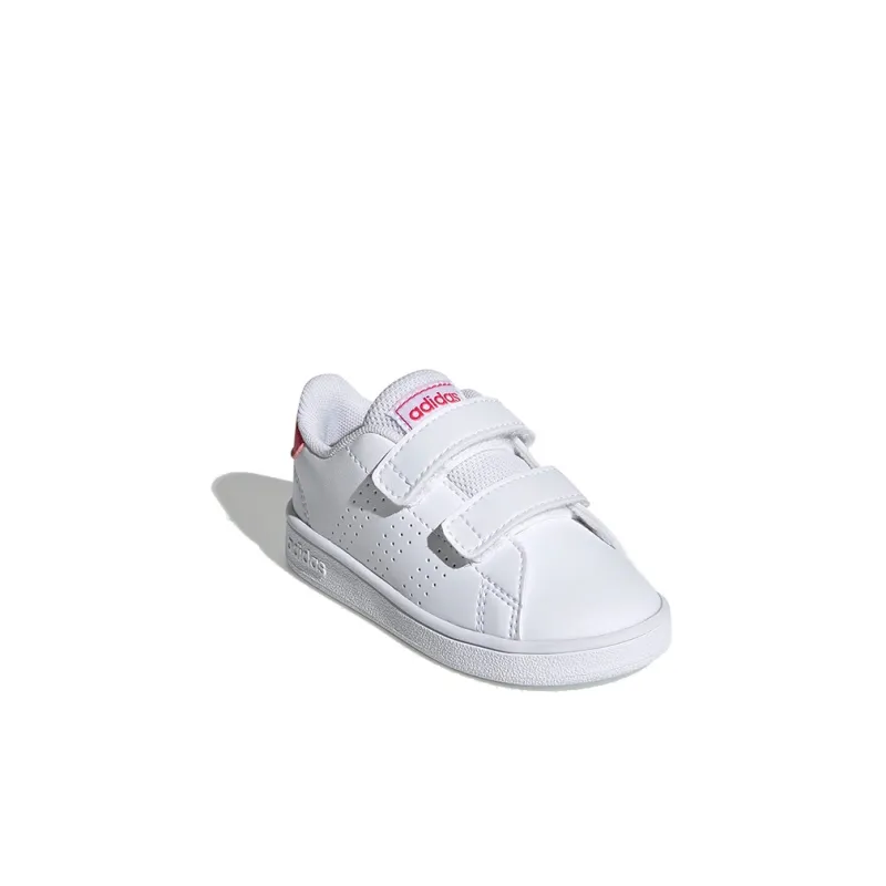 Adidas Advantage Low Top Toddler Shoes White Infant And Toddler-3