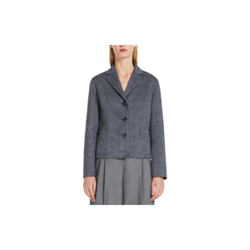 MaxMara Jackets & Coats Women's Marine Blue-2