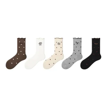Primeet Mid Calf Socks Women's 5 Pack
