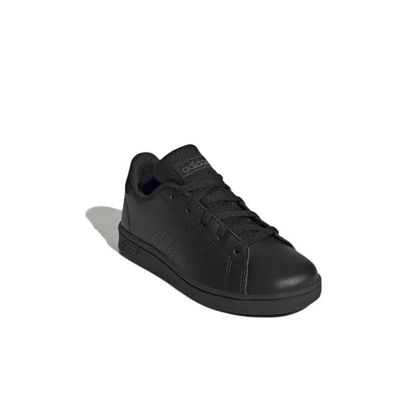 Adidas Neo ADVANTAGE K Anti Slip Wear Resistant Low Top Skateboard Shoes Black Kids'-2