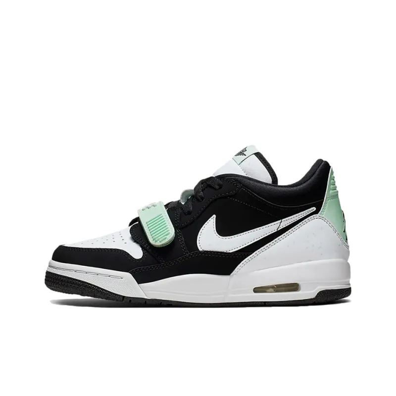 Jordan Legacy 312 Low Black White Teal Tint GS-0