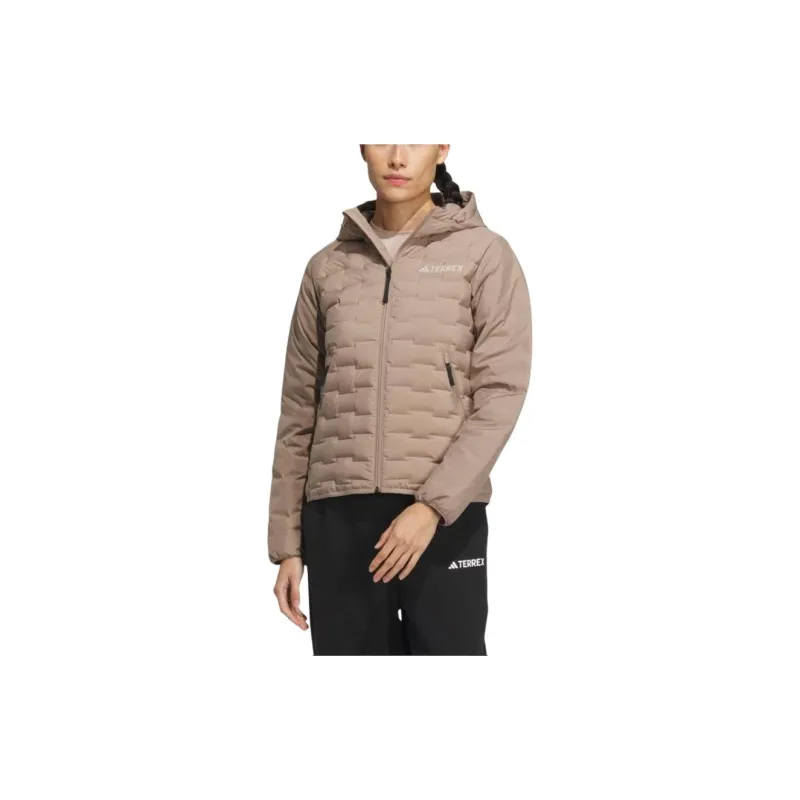 Adidas Jackets & Coats Women's Khaki-1