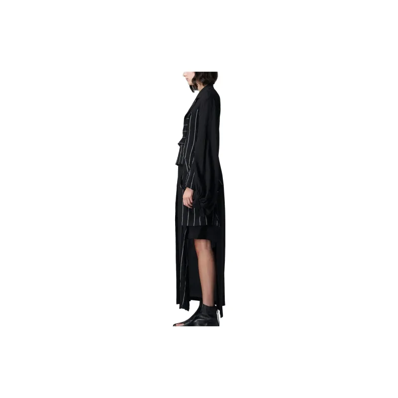 Yohji Yamamoto Coats Women's Black-3
