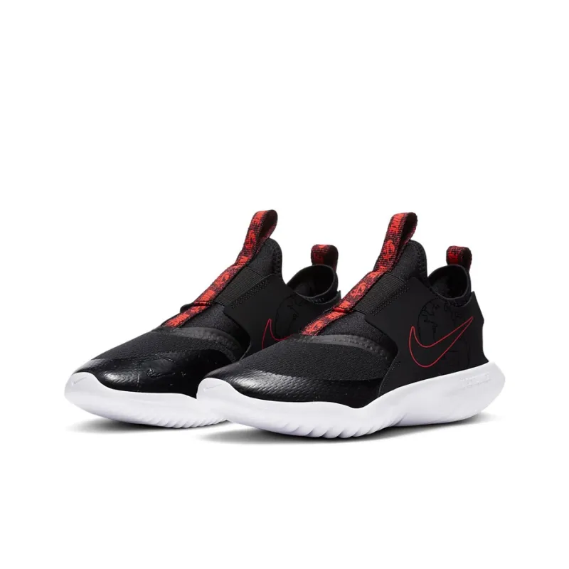 Nike Flex Runner SE 'Black Bright Crimson' GS-2