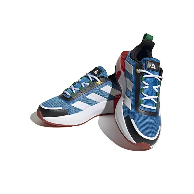 adidas Tech Runner  LEGO X  Big Kid 'Shock Blue Red'-2