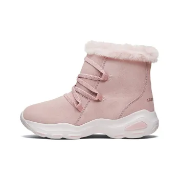 Skechers D'LITES Series Warm Crew Kids' Boots Pink Teenagers