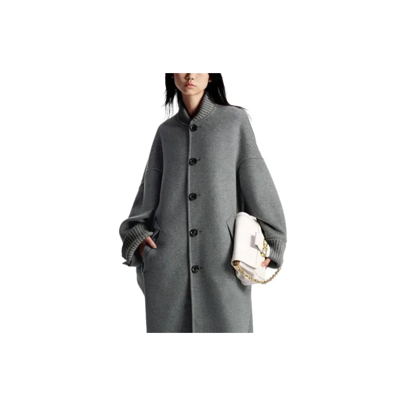 LOUIS VUITTON Slouchy Long Bomber Coat-3