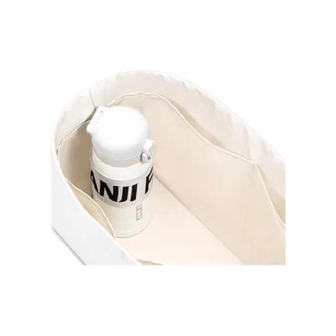 FANJI DuPont Paper Liner Bag For Organizing And Storage Unisex Steamed Chestnut/Meteorite Gray/Peach Pink-2