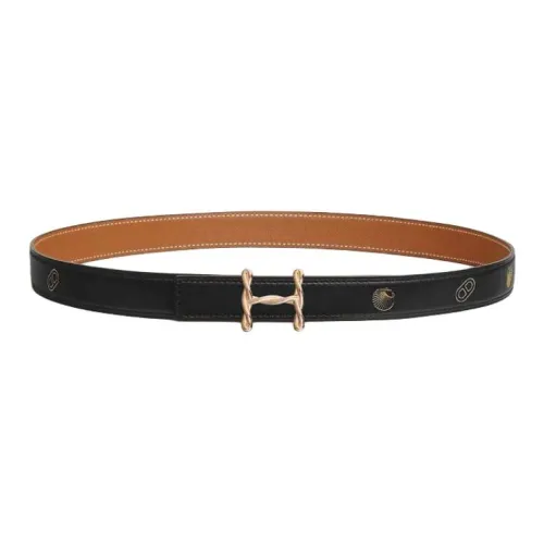 HERMES Leather Belts Women's