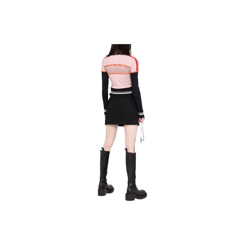 DIESEL Cropped Coats Women's Pink-2