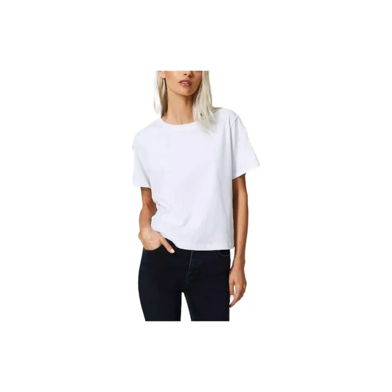 TWINSET Actitude Cotton T-shirt-1