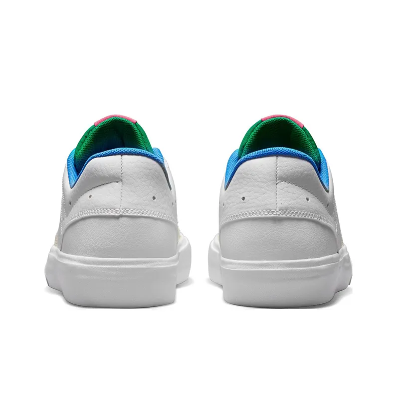 Jordan Series Air Jordan Series Anti Slip Wear Resistant Low Top Kids' Skateboarding Shoes White Green Blue Unisex-3