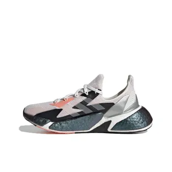 Adidas X9000l4 Running J Wear Resistant Low Top Kids' Running Shoes Pink White Teenagers