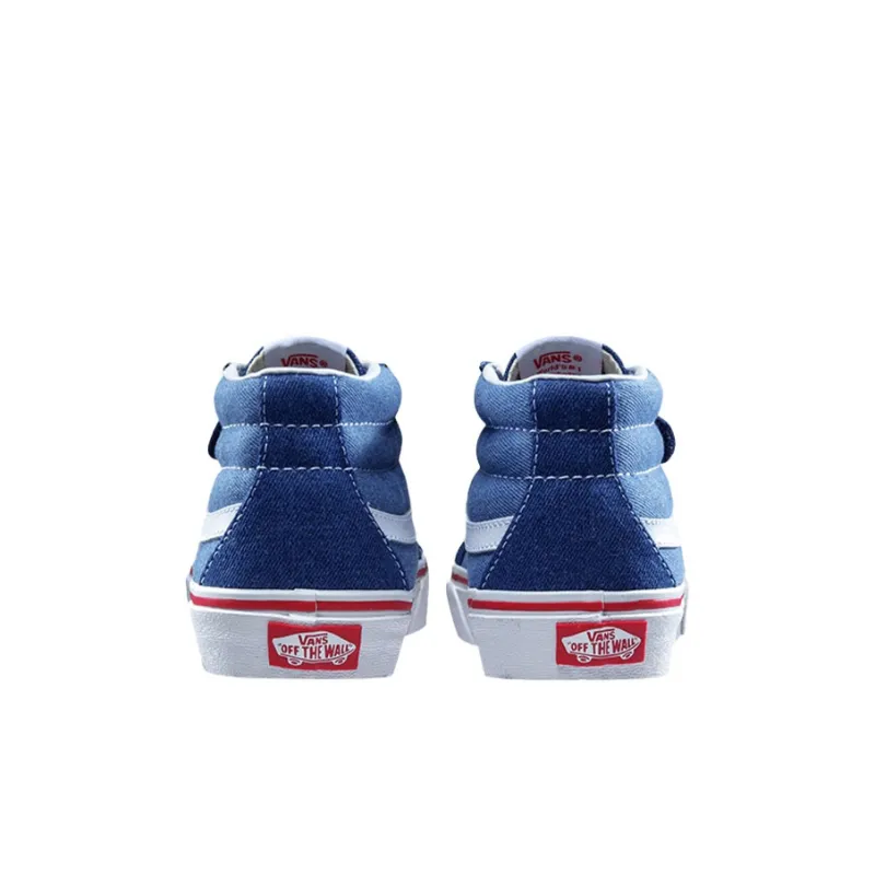 Vans Sk8-Mid Reissue V Kids 'Denim 2-Tone'-4