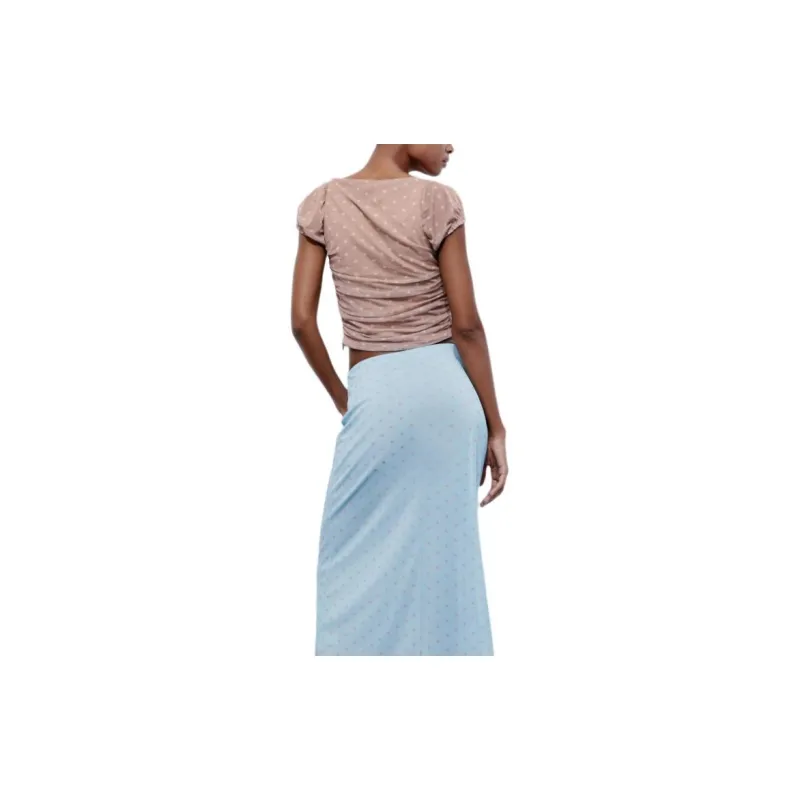 ZARA T-Shirts Women's Tan-3