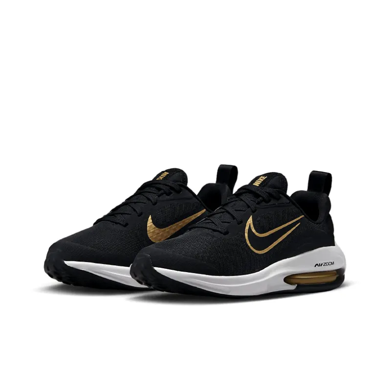 Nike Air Zoom Arcadia 2 Black Metallic Gold GS-4