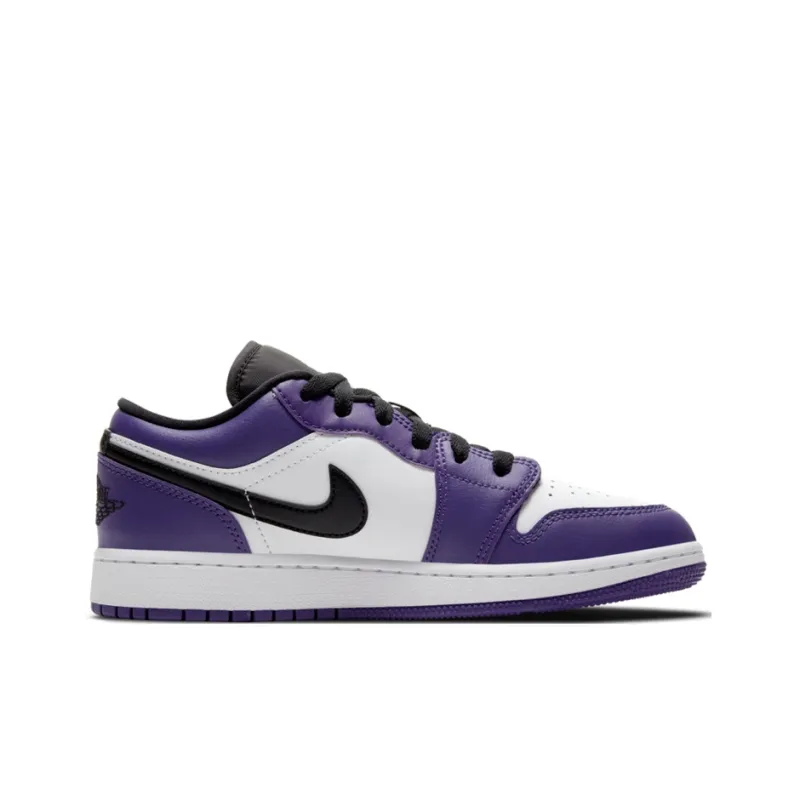 Jordan 1 Low Court Purple White GS-1