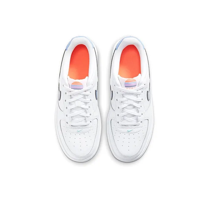 Nike Air Force 1 Low LV8 White Dark Purple GS-3