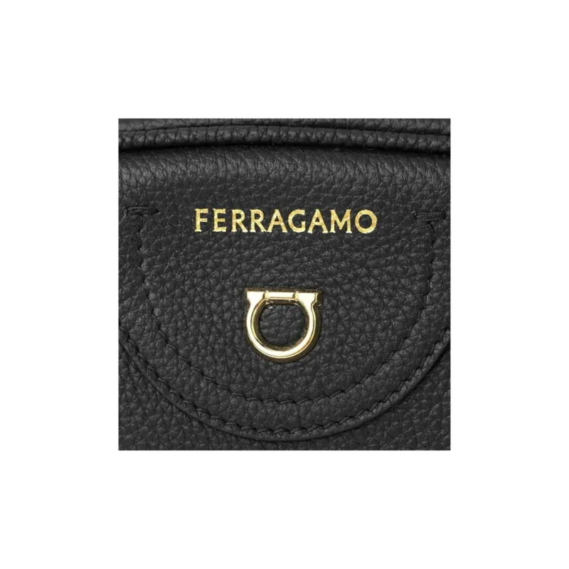Ferragamo Travel Camera Crossbody Black-5