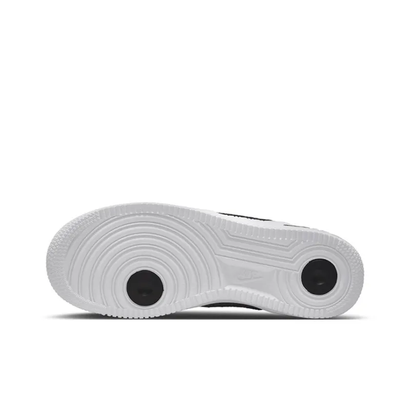 Nike Air Force 1 Low Mesh Pocket White Black GS-5