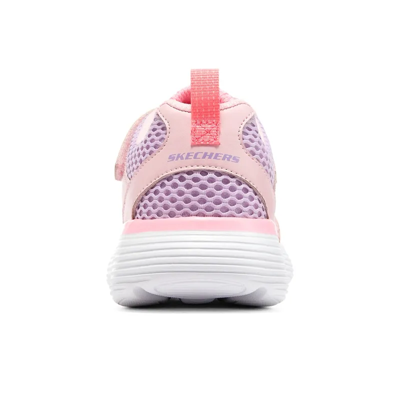 Skechers Go Run 400 V2 Low Top Kids Lifestyle Shoes Pink Purple Teenagers-4