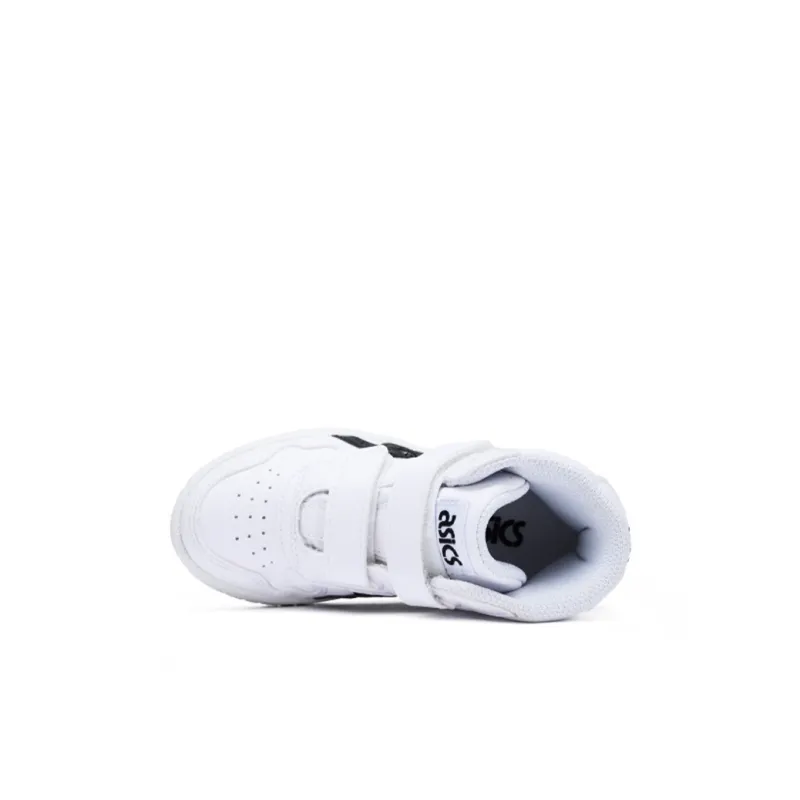 Asics Japan L High-Top Kids' Skateboarding Shoes Black White Children Aged 3-7 Years Old-1