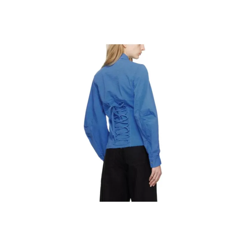 MARQUES ' ALMEIDA Shirt Women's Blue-2