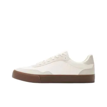 ZARA Low Top Skateboard Shoes Men's White